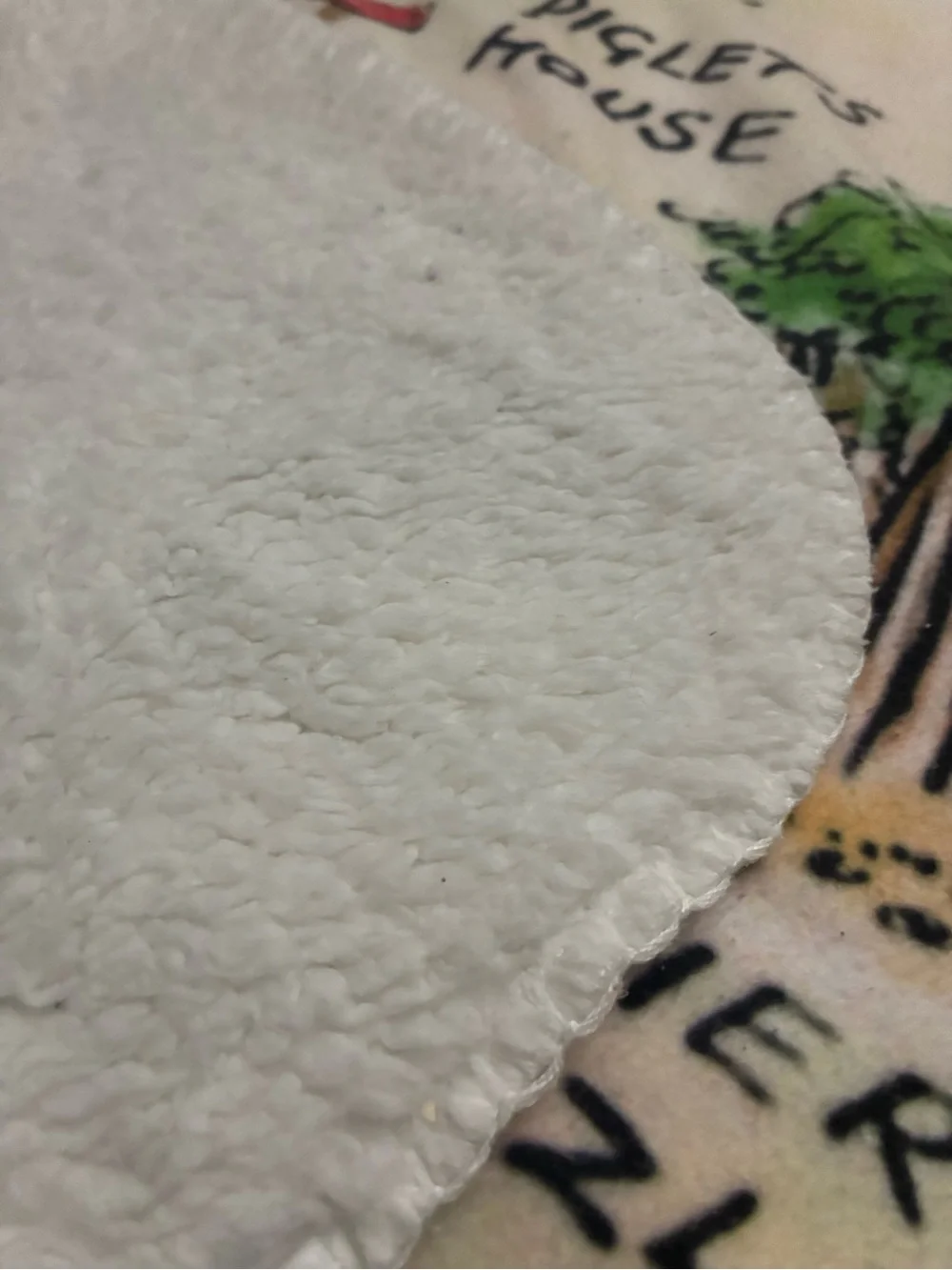 Storiarts classic pooh Sherpa blanket classic Pooh nursery throw blanket